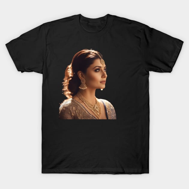 Aishwarya Rai T-Shirt by Dancing Art